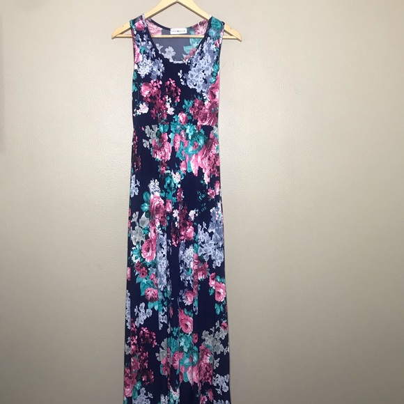 Coco & Main Razorback Maxi Dress - Picture 2 of 5